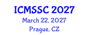 International Conference on Mathematics, Statistics and Scientific Computing (ICMSSC) March 22, 2027 - Prague, Czechia