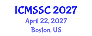 International Conference on Mathematics, Statistics and Scientific Computing (ICMSSC) April 22, 2027 - Boston, United States