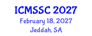 International Conference on Mathematics, Statistics and Scientific Computing (ICMSSC) February 18, 2027 - Jeddah, Saudi Arabia