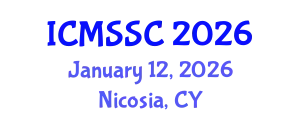 International Conference on Mathematics, Statistics and Scientific Computing (ICMSSC) January 12, 2026 - Nicosia, Cyprus