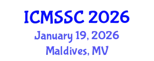 International Conference on Mathematics, Statistics and Scientific Computing (ICMSSC) January 19, 2026 - Maldives, Maldives