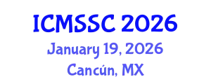 International Conference on Mathematics, Statistics and Scientific Computing (ICMSSC) January 19, 2026 - Cancún, Mexico