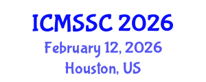 International Conference on Mathematics, Statistics and Scientific Computing (ICMSSC) February 12, 2026 - Houston, United States