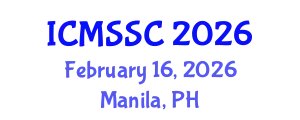 International Conference on Mathematics, Statistics and Scientific Computing (ICMSSC) February 16, 2026 - Manila, Philippines
