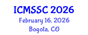 International Conference on Mathematics, Statistics and Scientific Computing (ICMSSC) February 16, 2026 - Bogota, Colombia