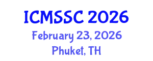 International Conference on Mathematics, Statistics and Scientific Computing (ICMSSC) February 23, 2026 - Phuket, Thailand
