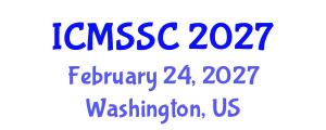 International Conference on Mathematics, Statistics and Scientific Computing (ICMSSC) February 24, 2027 - Washington, United States