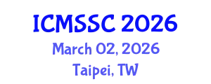 International Conference on Mathematics, Statistics and Scientific Computing (ICMSSC) March 02, 2026 - Taipei, Taiwan