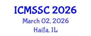 International Conference on Mathematics, Statistics and Scientific Computing (ICMSSC) March 02, 2026 - Haifa, Israel