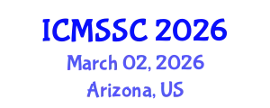 International Conference on Mathematics, Statistics and Scientific Computing (ICMSSC) March 02, 2026 - Arizona, United States