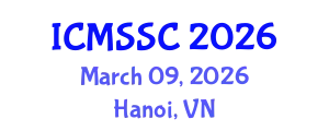 International Conference on Mathematics, Statistics and Scientific Computing (ICMSSC) March 09, 2026 - Hanoi, Vietnam