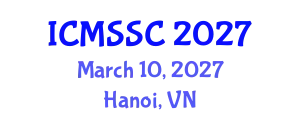 International Conference on Mathematics, Statistics and Scientific Computing (ICMSSC) March 10, 2027 - Hanoi, Vietnam