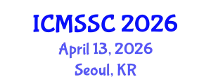 International Conference on Mathematics, Statistics and Scientific Computing (ICMSSC) April 13, 2026 - Seoul, Republic of Korea