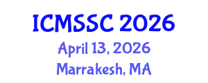 International Conference on Mathematics, Statistics and Scientific Computing (ICMSSC) April 13, 2026 - Marrakesh, Morocco