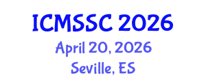 International Conference on Mathematics, Statistics and Scientific Computing (ICMSSC) April 20, 2026 - Seville, Spain