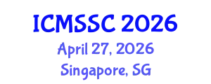 International Conference on Mathematics, Statistics and Scientific Computing (ICMSSC) April 27, 2026 - Singapore, Singapore