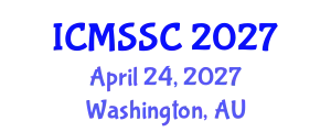 International Conference on Mathematics, Statistics and Scientific Computing (ICMSSC) April 24, 2027 - Washington, Australia