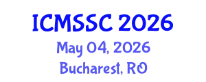 International Conference on Mathematics, Statistics and Scientific Computing (ICMSSC) May 04, 2026 - Bucharest, Romania