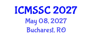 International Conference on Mathematics, Statistics and Scientific Computing (ICMSSC) May 08, 2027 - Bucharest, Romania