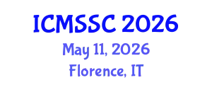 International Conference on Mathematics, Statistics and Scientific Computing (ICMSSC) May 11, 2026 - Florence, Italy