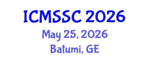 International Conference on Mathematics, Statistics and Scientific Computing (ICMSSC) May 25, 2026 - Batumi, Georgia
