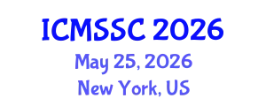 International Conference on Mathematics, Statistics and Scientific Computing (ICMSSC) May 25, 2026 - New York, United States