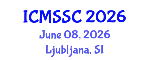 International Conference on Mathematics, Statistics and Scientific Computing (ICMSSC) June 08, 2026 - Ljubljana, Slovenia