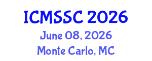 International Conference on Mathematics, Statistics and Scientific Computing (ICMSSC) June 08, 2026 - Monte Carlo, Monaco