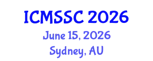International Conference on Mathematics, Statistics and Scientific Computing (ICMSSC) June 15, 2026 - Sydney, Australia