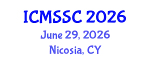 International Conference on Mathematics, Statistics and Scientific Computing (ICMSSC) June 29, 2026 - Nicosia, Cyprus