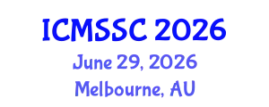 International Conference on Mathematics, Statistics and Scientific Computing (ICMSSC) June 29, 2026 - Melbourne, Australia