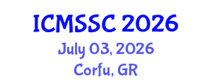 International Conference on Mathematics, Statistics and Scientific Computing (ICMSSC) July 03, 2026 - Corfu, Greece