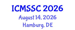 International Conference on Mathematics, Statistics and Scientific Computing (ICMSSC) August 14, 2026 - Hamburg, Germany