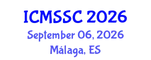 International Conference on Mathematics, Statistics and Scientific Computing (ICMSSC) September 06, 2026 - Málaga, Spain