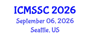 International Conference on Mathematics, Statistics and Scientific Computing (ICMSSC) September 06, 2026 - Seattle, United States