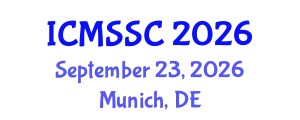 International Conference on Mathematics, Statistics and Scientific Computing (ICMSSC) September 23, 2026 - Munich, Germany