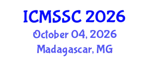 International Conference on Mathematics, Statistics and Scientific Computing (ICMSSC) October 04, 2026 - Madagascar, Madagascar