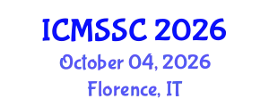 International Conference on Mathematics, Statistics and Scientific Computing (ICMSSC) October 04, 2026 - Florence, Italy