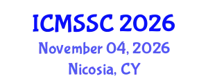 International Conference on Mathematics, Statistics and Scientific Computing (ICMSSC) November 04, 2026 - Nicosia, Cyprus