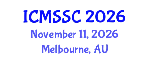 International Conference on Mathematics, Statistics and Scientific Computing (ICMSSC) November 11, 2026 - Melbourne, Australia