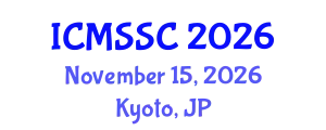 International Conference on Mathematics, Statistics and Scientific Computing (ICMSSC) November 15, 2026 - Kyoto, Japan