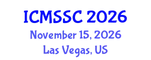 International Conference on Mathematics, Statistics and Scientific Computing (ICMSSC) November 15, 2026 - Las Vegas, United States