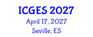 International Conference on Geological and Environmental Sciences (ICGES) April 17, 2027 - Seville, Spain