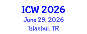 International Conference on Water (ICW) June 29, 2026 - Istanbul, Turkey