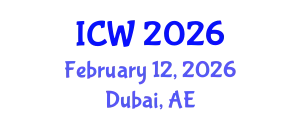 International Conference on Water (ICW) February 12, 2026 - Dubai, United Arab Emirates