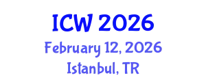 International Conference on Water (ICW) February 12, 2026 - Istanbul, Turkey