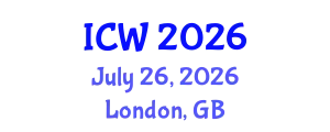 International Conference on Water (ICW) July 26, 2026 - London, United Kingdom