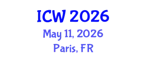 International Conference on Water (ICW) May 11, 2026 - Paris, France