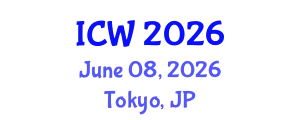 International Conference on Water (ICW) June 08, 2026 - Tokyo, Japan