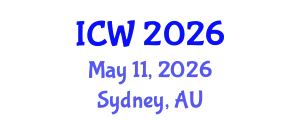 International Conference on Water (ICW) May 11, 2026 - Sydney, Australia